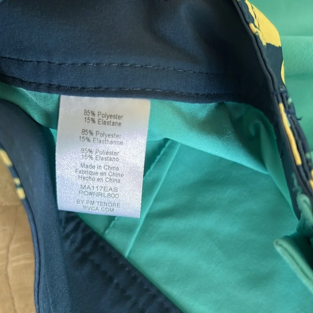 RVCA Blue and Teal Board Shorts NWOT Men’s Size‎ 30